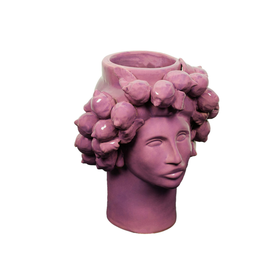 Roxelana in giardino • Ciclamino Lipari - Crita Ceramiche di Caltagirone