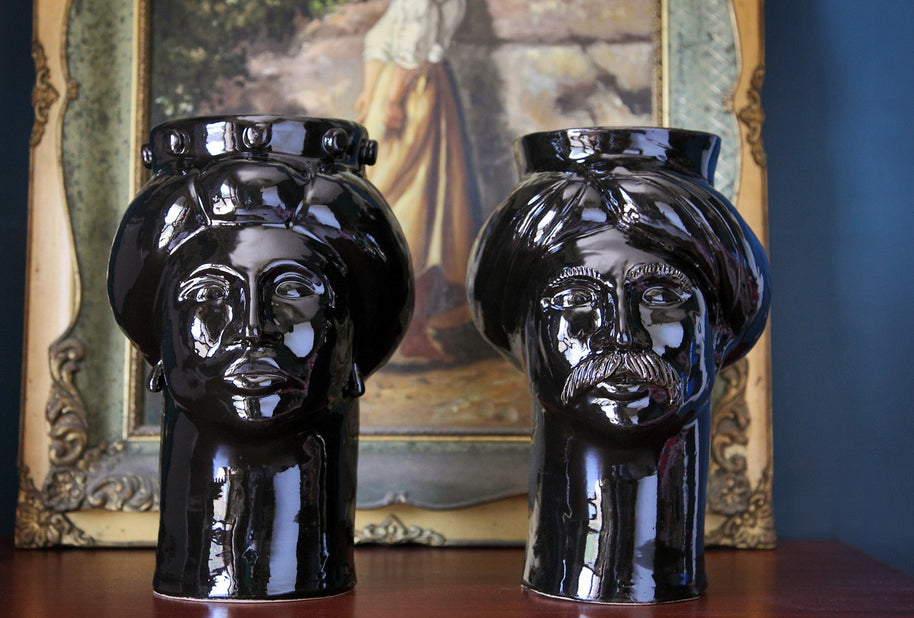 Roxelana Media • Nero Stromboli - Crita Ceramiche di Caltagirone