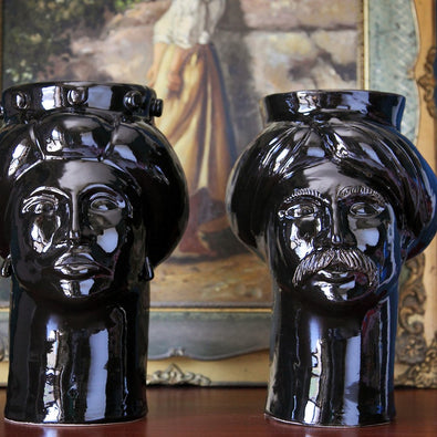 Roxelana Media • Nero Stromboli - Crita Ceramiche di Caltagirone