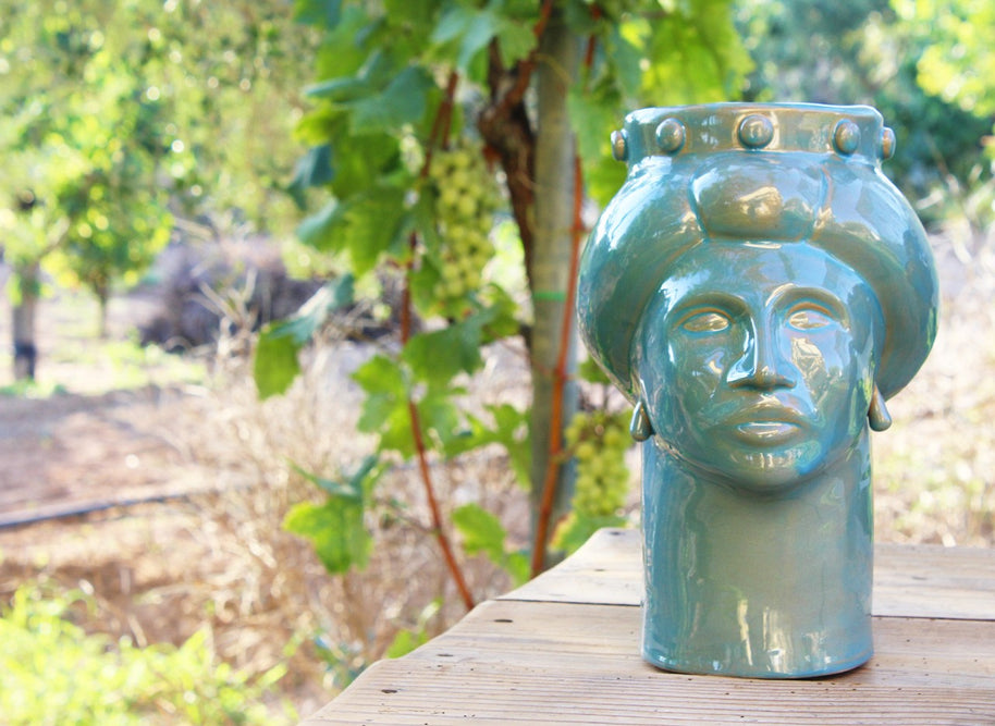 Roxelana Media • Turchese Favignana - Crita Ceramiche di Caltagirone