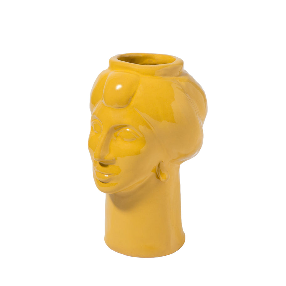 Roxelana Piccola • Giallo Serradifalco - Crita Ceramiche di Caltagirone