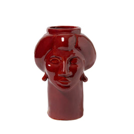 Roxelana Piccola • Rosso Etna - Crita Ceramiche di Caltagirone