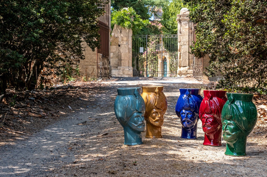 Selim • sabbia falconara - Crita Ceramiche di Caltagirone