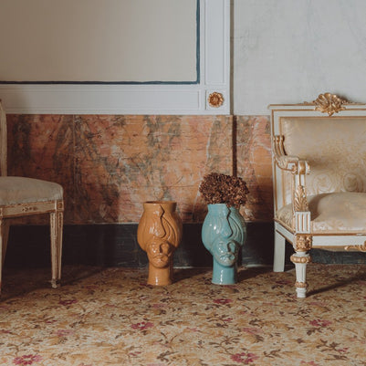 Selim • turchese favignana - Crita Ceramiche di Caltagirone