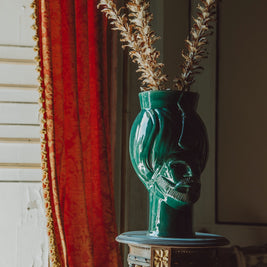 Selim • verde ucria - Crita Ceramiche di Caltagirone