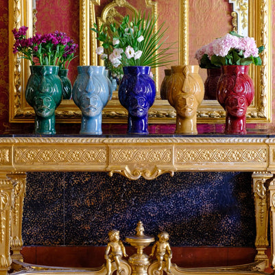 Selim • verde ucria - Crita Ceramiche di Caltagirone