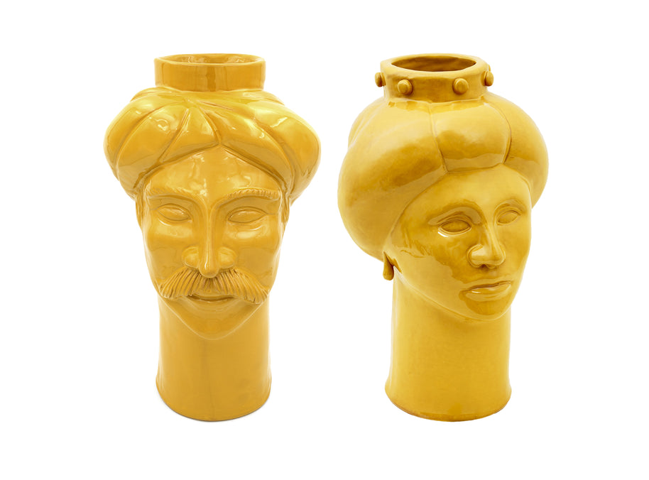 Solimano & Roxelana Grandi • Giallo Serradifalco - Crita Ceramiche di Caltagirone