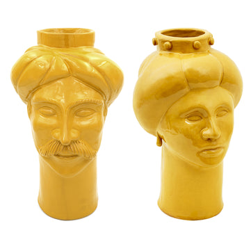 Solimano & Roxelana Grandi • Giallo Serradifalco - Crita Ceramiche di Caltagirone