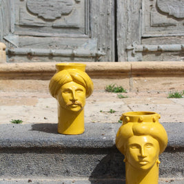 Solimano & Roxelana M • Giallo Serradifalco - Crita Ceramiche di Caltagirone