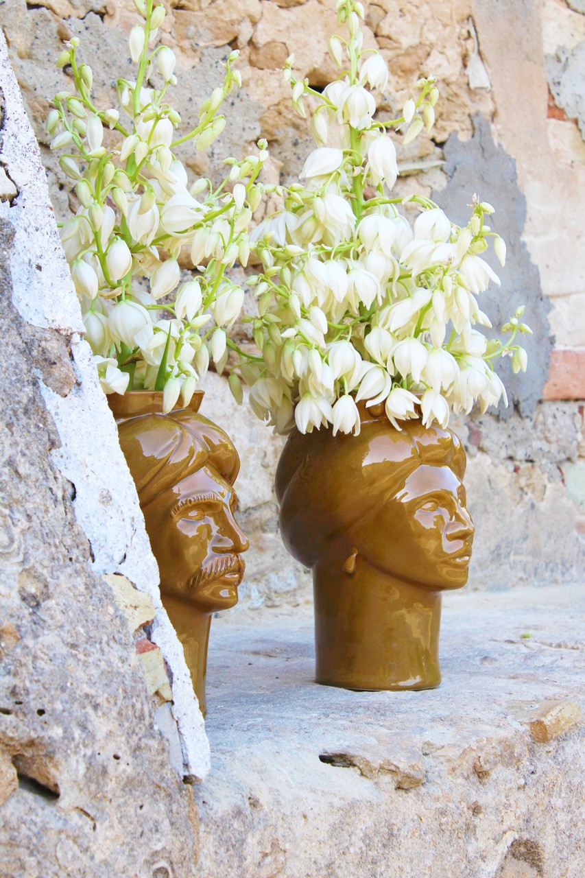 Solimano & Roxelana M • Sabbia Falconara - Crita Ceramiche di Caltagirone