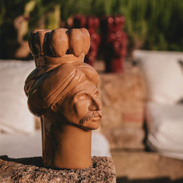 Solimano d'India • Sabbia Falconara - Crita Ceramiche di Caltagirone