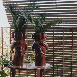 Solimano e Roxelana d'India • Granata di Monforte - Crita Ceramiche di Caltagirone