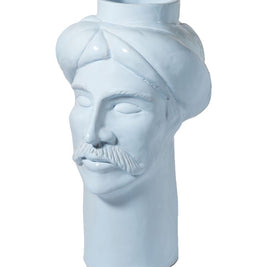 Solimano Grande • Azzurro Vendicari - Crita Ceramiche di Caltagirone