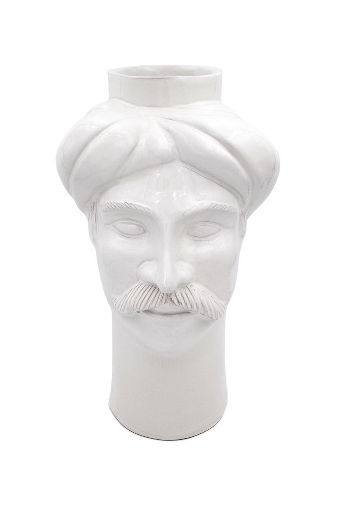 Solimano Grande • Bianco Madonie - Crita Ceramiche di Caltagirone