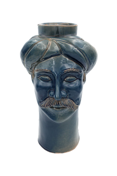 Solimano Grande • Blu Tindari - Crita Ceramiche di Caltagirone