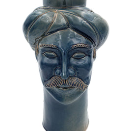 Solimano Grande • Blu Tindari - Crita Ceramiche di Caltagirone