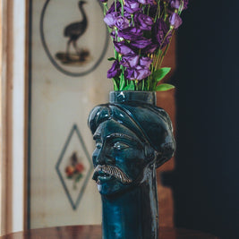 Solimano Grande • Blu Tindari - Crita Ceramiche di Caltagirone