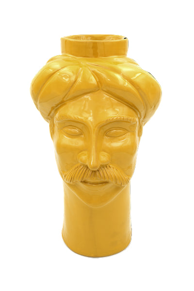 Solimano Grande • Giallo Serradifalco - Crita Ceramiche di Caltagirone