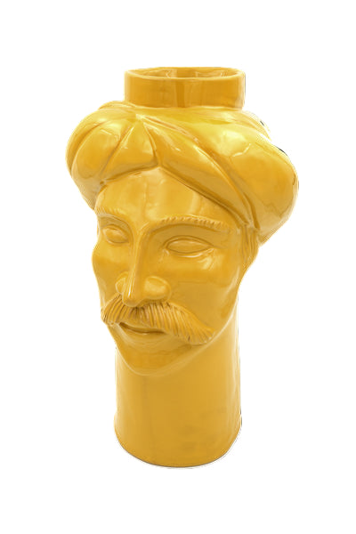 Solimano Grande • Giallo Serradifalco - Crita Ceramiche di Caltagirone