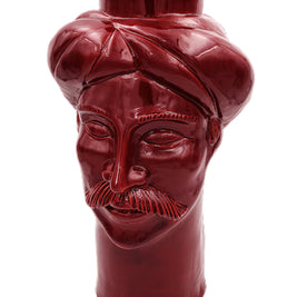 Solimano Grande • Rosso Etna - Crita Ceramiche di Caltagirone