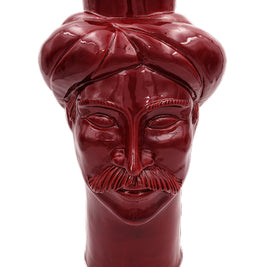 Solimano Grande • Rosso Etna - Crita Ceramiche di Caltagirone