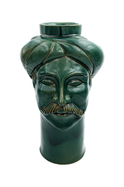 Solimano Grande • Verde Ucria - Crita Ceramiche di Caltagirone