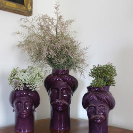 Solimano Grande • Viola Ispica - Crita Ceramiche di Caltagirone