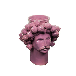 Solimano in giardino • Ciclamino Lipari - Crita Ceramiche di Caltagirone