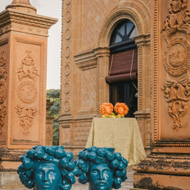 Solimano in giardino • Ottanio Marettimo - Crita Ceramiche di Caltagirone