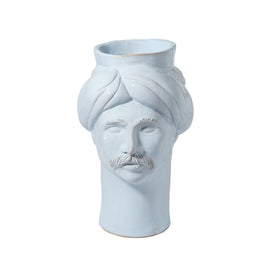 Solimano Medio • Azzurro Vendicari - Crita Ceramiche di Caltagirone