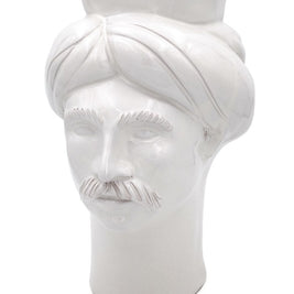 Solimano Medio • Bianco Madonie - Crita Ceramiche di Caltagirone