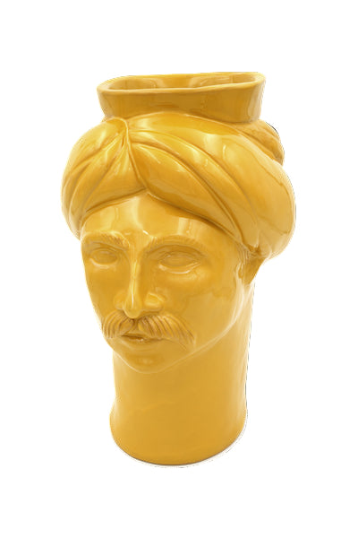 Solimano Medio • Giallo Serradifalco - Crita Ceramiche di Caltagirone