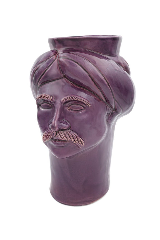 Solimano Medio • Viola Ispica - Crita Ceramiche di Caltagirone