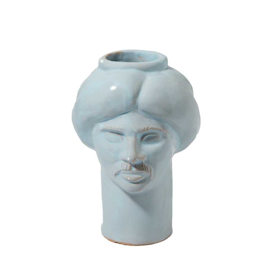 Solimano Piccolo • Azzurro Vendicari - Crita Ceramiche di Caltagirone