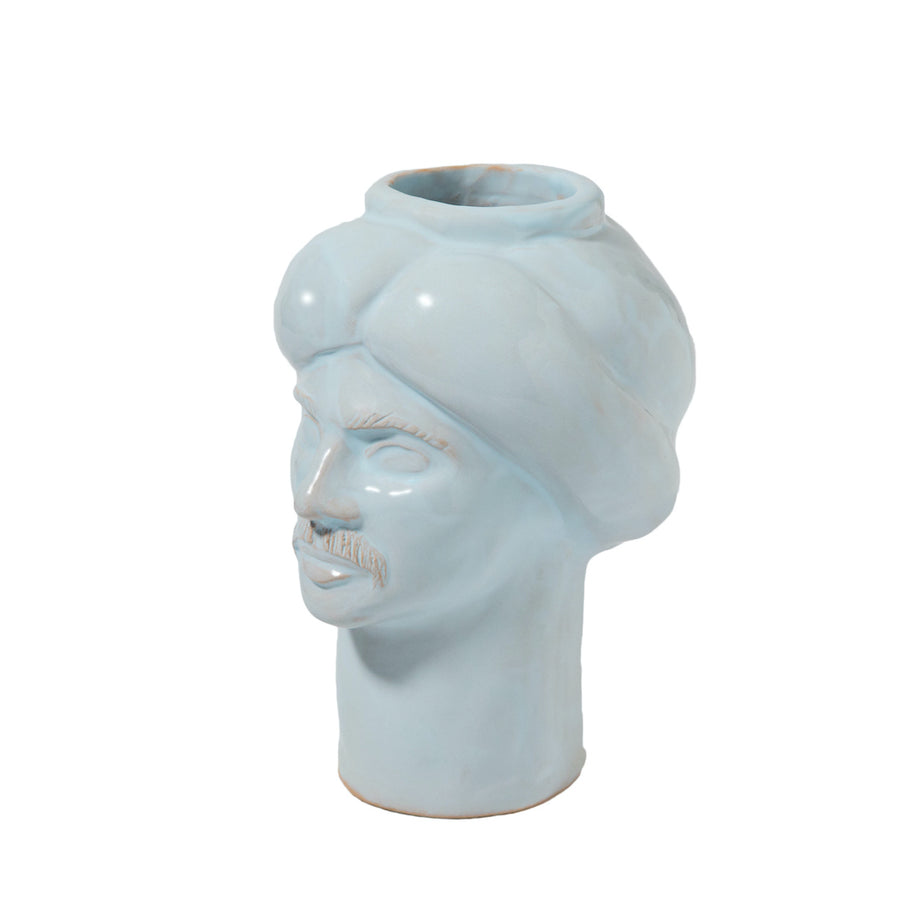 Solimano Piccolo • Azzurro Vendicari - Crita Ceramiche di Caltagirone